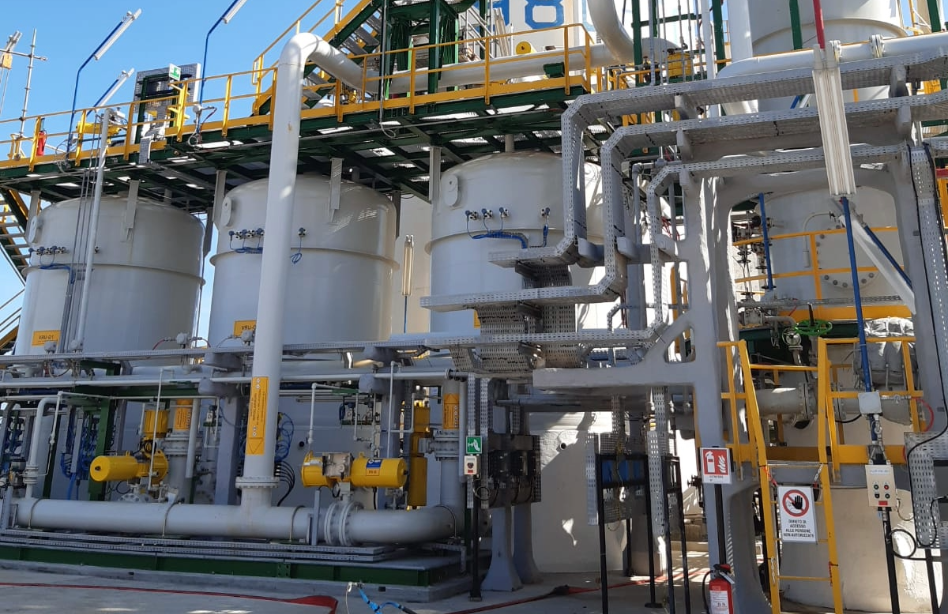 Nuova Unità di Recupero Vapori 